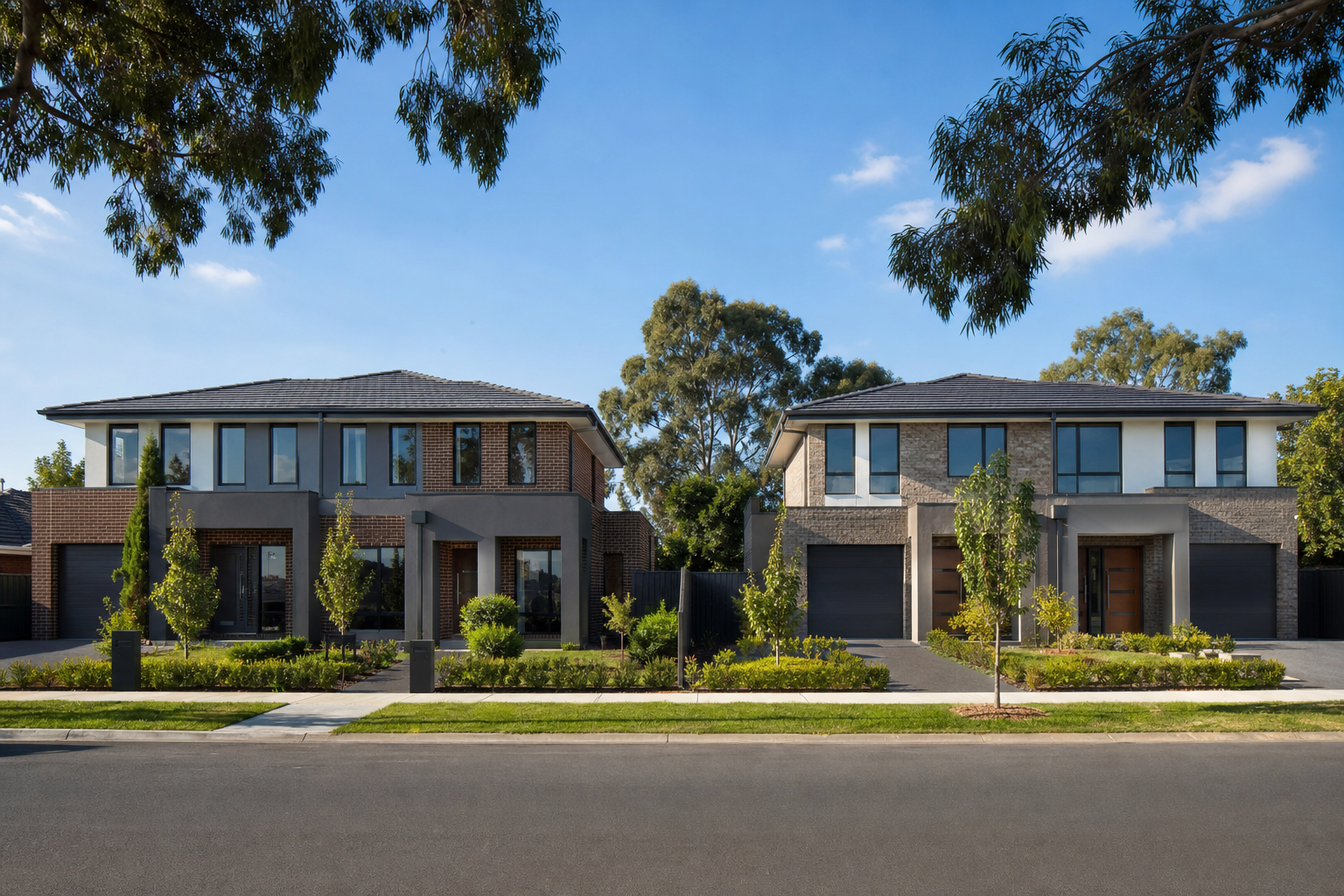 Completed Glenroy dwellings
